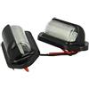 CARALL Kit Luci Targa Led Universale 12V 2W Lampada Ingombro Per Moto Auto Rimorchio Furgone Barca Omologato CE E8