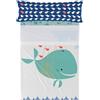 Happy Friday HappyFriday Set di lenzuola Moshi Moshi Whale multicolore letto da 105 2 pezzi