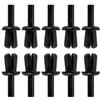 cyclingcolors 10x Rivetti Plastica per Auto Universali di Fissaggio Clip Pannello Porta Clip Paraurti Trim Plastica Clip Ø4mm x 1,5-6mm