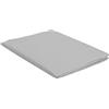 Italian Bed Linen Telo Copridivano Tinta Unita Max Color - Telo Arredo Divano Made in Italy - Telo Copritutto 100% Cotone, Grigio Chiaro, 1 Posto