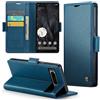 Rerzoiro Cover per Google Pixel 8 Pro Custodia Portafoglio [Blocco RFID] Premium Pelle PU Wallet Case Flip Libro con Porta Carte Slot Supporto Flip Case per Google Pixel 8 Pro, Blu