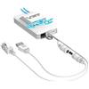 VONETS VAP11AC Mini Bridge WiFi 2,4 GHz + 5 GHz a Ethernet Con 1200 Mbps, Copertura Del Segnale Ad Alta Potenza, Hotspot Portatile per Telecamera IP/Stampante/Dispositivi Medici