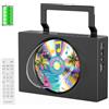 Gueray Lettore CD Portatile Bluetooth CD Player Hifi con display Stereo CD con Copertura Antipolvere Altoparlante Telecomando Radio FM Riproduzione USB 3,5 mm AUX