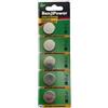BenjiPower - 5 batterie a bottone LIR2032 ricaricabili - Sostituiscono le batterie a bottone CR2032