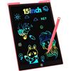 SERUW Tavoletta Grafica LCD Scrittura 15 Pollici, Tavoletta Grafica Bambini Elettronica Digitale da Disegno con Penna Giochi Giocattolo 3 4 5 6 7 8 9 Anni Regali di Natale di Compleanno per Ragazzi Ragazze