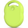 CHZHVAN Smart Air Tracker Tag,Localizzatore Compatibile con Apple Dov'è (Solo iOS),Bluetooth Trova oggetti (1 Verde)