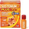 Sustenium Plus 50+ Integratore Alimentare Energizzante con Vitamina B12 ad Alto Contenuto, Formula per Adulti 50+ in Pratici Flaconcini. Energia in un Sorso confezione da 39 Flaconcini da 20 ml