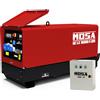 MOSA GE SX 16000 KDM - Generatore di corrente a diesel silenziato 14.4 kW - Continua 13.2 kW Monofase + ATS - Motore Kohler KDW1003
