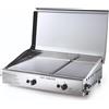 Ompagrill Double 4071/Cover/M - Plancha a gas con coperchio