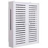OMGMTSTORE Staffa per Router A Parete Ripiani Sospesi Scatola Portaoggetti Wi Fi Scatola Portaoggetti da Scrivania per Rack Hider Scatola Porta TV A Parete (Color : White-A, Size : 50x42x10cm)