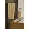 Corredocasa 3 Asciugamani Bagno in Spugna di Puro Cotone 100%, Made in Italy - Set Asciugamano Viso, Ospite e Telo Doccia Super Morbidi e Assorbenti in Spugna Idrofila di Alta Qualità (Beige)