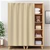 Liveinu Tende da Cucina Café Tenda da Bistrò Bagno Tenda Antipolvere per Mensole Pannello a Parete Porta Sospesa Giapponese Noren Tenda Tenda Valance per il Bagno Soggiorno 100x140cm Cachi