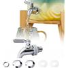 MAIXINNEW Rubinetto Dispenser di Bevande di Ricambio, Rubinetto Dispenser per Acqua en 304 Acciaio Inox, Rubinetto Dispenser per Vino, Birra, Succhi di Frutta