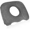 YHNDECO Cuscino Sedile Ortopedico Gonfiabile, Cuscino per Emorroidi, Cuscino Ergonomico per Coccige per Sedie a Rotelle Sedia da Ufficio Sedia Anti Emorroidi (Grigio)