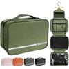 Seaforie Beauty Case da Viaggio, Beauty da Viaggio per Uomo e Donna, Grande Borsa da Toilette da Appendere, Portatrucchi da Viaggio Impermeabile 4 in 1