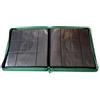 docsmagic.de PRO-Player 12-Pocket Playset Zip-Album Dark Green - 480 Card Binder - MTG - PKM - YGO - Cerniera Verde Scuro