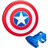 Star Wars Hasbro Marvel Avengers, Giocattolo di Captain America con Scudo Magnetico Blast e Guanto, Giochi per Roleplay Ispirati ai Supereroi, dai 5 Anni in su