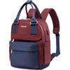 LOVEVOOK - Zaino da donna piccolo, impermeabile, zaino 2 in 1, da città, con porta di ricarica USB, mini zaino da donna, elegante, per il tempo libero, la scuola, i viaggi, il lavoro, 11 pollici,