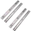 MOCNT 2 Paia (4 Pezzi) 350mm Guide per Cassetti 27mm Cuscinetti a Sfera Guide di Cassetti Acciaio Zincato Guide a Estrazione Binari Cassetti Scorrevoli Guida di Cursori Armadio