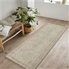 artyrugs Tappeto Lavabile in Lavatrice, 80x150cm, 75% Cotone Riciclato, Pelo Corto, Fondo Antiscivolo, Tappeti per Soggiorno, Camera da Letto, Cucina, Corridoio, Ufficio, Sabbia Vintage