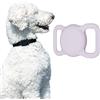 Artwizz PetStrap - Custodia protettiva compatibile con Apple AirTag per collare per cani, collare per gatti, in silicone per uso come localizzatore GPS per il tuo animale domestico, 1 pezzo, viola
