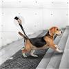 CiCixixi Camminatore per cani posteriori,Imbracatura di sollevamento taglia, Pettorina per le Zampe Posteriori, Deambulazione per Cani malati, Cani anziani, Favorisce la Mobilità del Cane (nero)