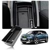 BIXUAN Vano Portaoggetti con Citroen C5 Aircross DS7 Crossback Peugeot 3008 2016-2024 5008 508GT SW 308 Bracciolo Secondario Scatola Organizer da Braccioli con Tappetino Antiscivolo,Immagazzinaggio