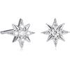 Namana Orecchini Argento 925 per Donna e Ragazza, Orecchini a Stella in Argento 925, Piccoli Orecchini Ragazza, Gioielli Donna in Argento 925 per Donne con Confezione Regalo