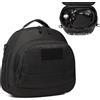 FRETHIND Borsa tattica per regolatore di respirazione e regolatore di immersione, borsa imbottita per snorkeling con tracolla, colore nero