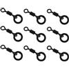 LT Easiyl 50 Pezzi 20# Girelle Micro Ad Anello Per La Pesca Alla Carpa Per La Pesca In Bacino