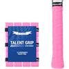 G-Lueck 12 Tennis Overgrips Talent Grip Alta aderenza | 0,50 - 0,60 mm di Spessore | per Racchette da Badminton da Squash e Golf con Nastro Adesivo di Chiusura (Rosa)