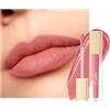 OULAC Rossetto Liquido Matte - Tinta Labbra a Lunga Tenuta 12H - Colore Intenso & Coprente - Formula Cremosa Senza Trasferimento - Arricchito con Vitamina E - Vegan, 4,5ml,