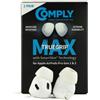 Comply TrueGrip MAX | Tappi auricolari di ricambio premium in memory foam per APPLE AirPods Pro (1 e 2 generazione) | Tecnologia SmartSkin™ | bianco, taglia S, 1 paio