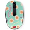 Legami - Mouse Wireless con Ricevitore USB Ultra Compatto, Tema Daisy, 3 Opzioni di Velocità, Materiale ABS, Connessione Wireless fino a 10 m