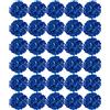 FagusHome 30 Pz Teste Fiore di Ortensia Non Incluso Steli Artificiale Fiori 18CM Artificiali Non Steli Fiori di ortensie fintiper la Decorazione (Blu scuro)