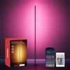 SwitchBot Matter Lampada da Terra LED, RGBCCT Piantana Lampada da Terra Compatibile con Apple Home, Alexa, Google Home, Telecomando e App, Luce Calda/Fredda, 16 Mln Colori, Musica Sincronizzazione