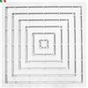CENNI 75831 Pedana Doccia 60 x 60 con Gommini Antiscivolo, Bianca, Made in Italy