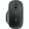 INPHIC M1 Mouse Bluetooth Portatile, Mouse Wireless Tri-Modo (BT1/BT2+2.4G) Ricaricabile con Riposo Pollice | Indicator Batteria Visibile | Slim e Leggera per PC/Laptop/Computer