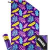Sancen Telo Mare xxl 90×180 cm, Asciugamano Grande In Microfibra Ad Asciugatura Rapida, Telo Bagno Senza Sabbia, Coperta Da Spiaggia Donna (Viola)