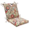 Pillow Perfect Indoor/Outdoor Multicolored Modern Floral Square Cuscino per Sedia
