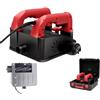 Levkitch Smerigliatrice per muri,1200w Pialla Elettrica Levigatrice per Calcestruzzo,Profondità 1-4mm,Larghezza Fresa 160mm,Fresa Elettrica da Parete