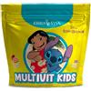 Erba Vita Multivit Kids Integratore di Vitamine e Minerali gusto Arancia e Fragola, 30 caramelle gommose