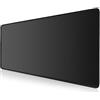 LL-COEUR XXL Nero Tappetino per Mouse Pad Gaming Computer Scrivania Office Mat (600 x 300 x 3 mm)