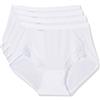 Sloggi Romance Maxi 4sp/Fr Mutande a vita alta, Pacco da 4, Donna, Bianco, 52(Taglia Produttore: EU 50/FR 52)
