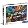 Clementoni - 39649 Collection - 80s Nostalgia - 1000 pezzi - Made in Italy, puzzle adulti 1000 pezzi, puzzle adulti vintage, lifestyle, divertimento per adulti