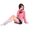 IQITOYS Ayase Momo Figura di Dan Da Dan Anime Figura Simpatica Uniforme Modello Statua Decorazione Desktop Materiale PVC Regalo per Fan e Amici (Postura seduta)