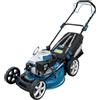 Cecotec Tagliaerba a Benzina Terrenator 4000.51 Total Z Auto. Motore 167cc, 2,7kW e 3,7CV, Corpo Acciaio 51cm, Cambio Altezza Sistema Z-Tech e Propulsione Automatica, 4in1 con Mulching