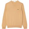LACOSTE PULLOVER IN COTONE CON COLLO ROTONDO