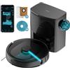 Cecotec Robot Aspirapolvere e Lavapavimenti con Base Autovuotante Conga 9590 Spin Revolution Ultra Power Home. 10000Pa, Navigazione Laser, 240min Autonomia, Mop, Spazzola Silicone e Animali, App