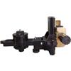 Baoblaze Regolazione fine Pan Tilt Asta di sollevamento Livello Asta telescopica Hardware Asta di sollevamento a livello multiuso per accessori da soggiorno, B